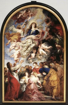 Pedro Pablo Rubens Painting - Asunción de la Virgen 1626 Barroco Peter Paul Rubens